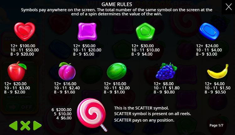 Sweet Bonanza (Pragmatic Play) Image 2